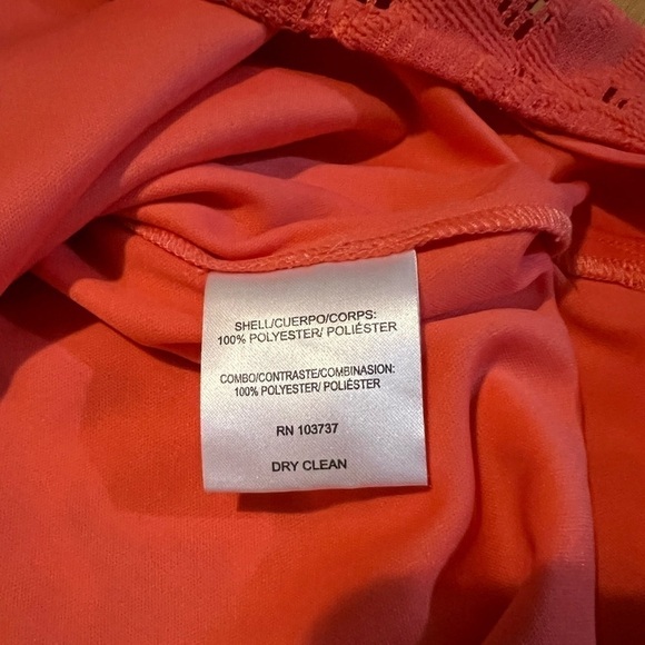 Donna Morgan dress size 6 coral - Picture 10 of 11